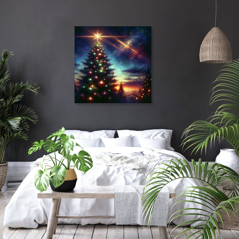 Twilight Christmas Reverie Canvas