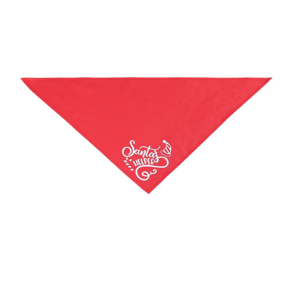 New Christmas Saliva Towel Dog Holiday Headscarf
