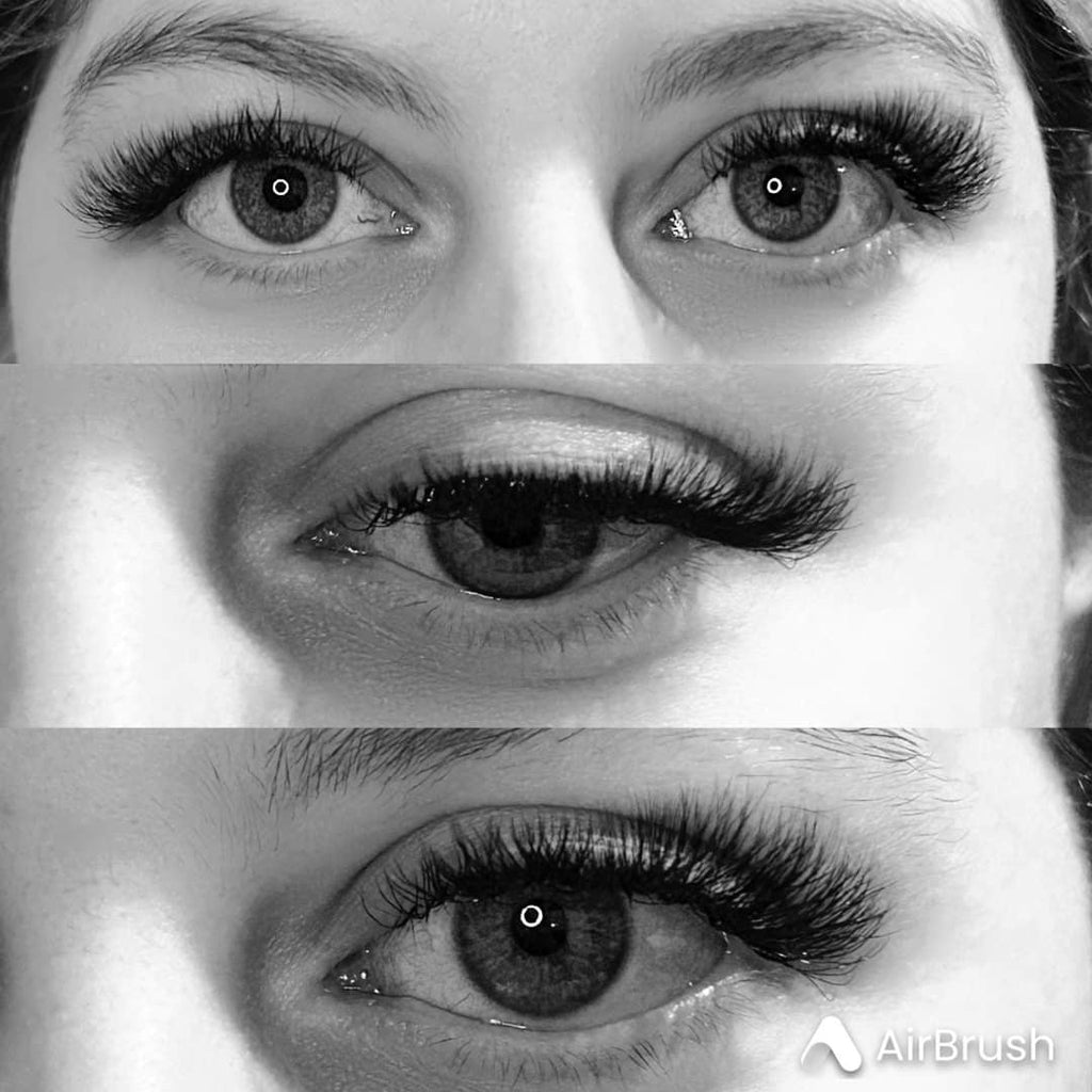 4D Clover Lash Single Length 16 Row Tray