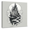 Misty Gothic Castle Canvas