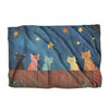 Meowing Cats Night Blanket