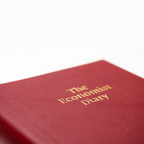 2026 Desk Diary - Day-a-Page Planner - Red