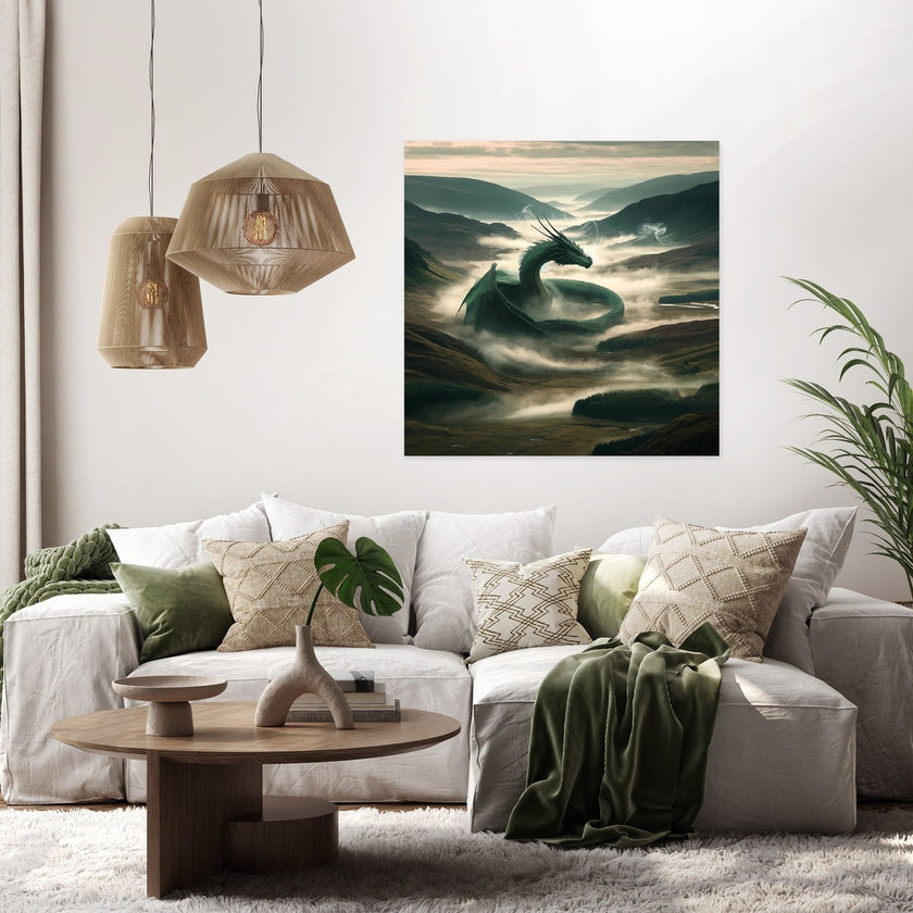 Mist of the Highlands Canvas