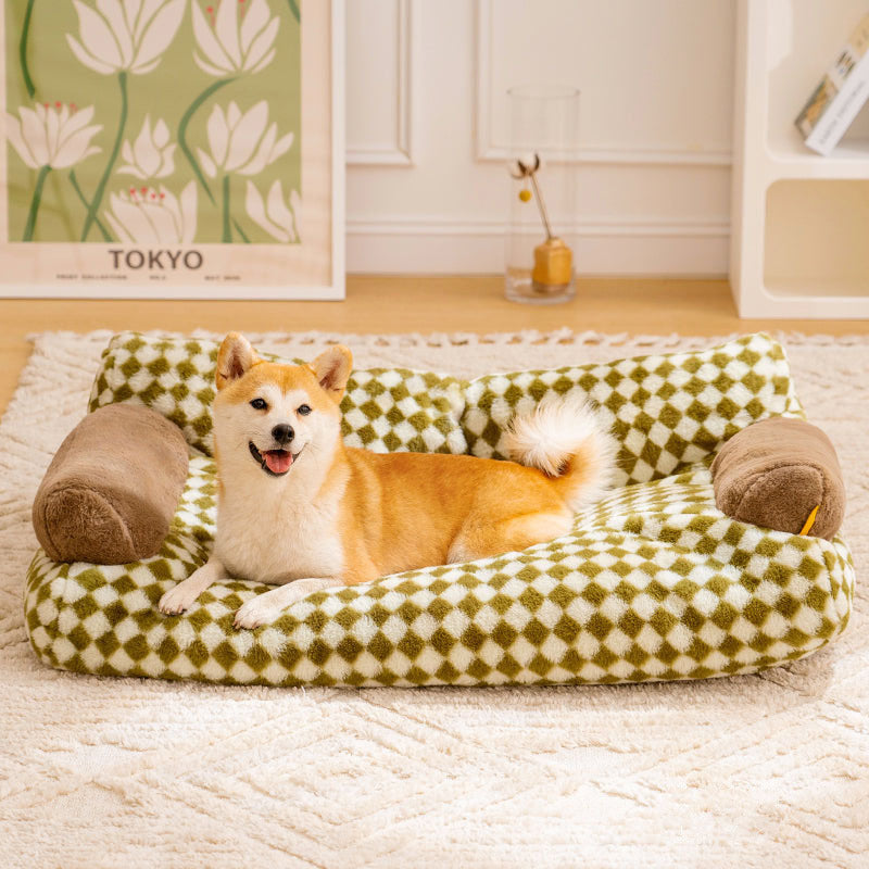 Kennel Warm Plush Pet All Removable And Washable Four Seasons Universal