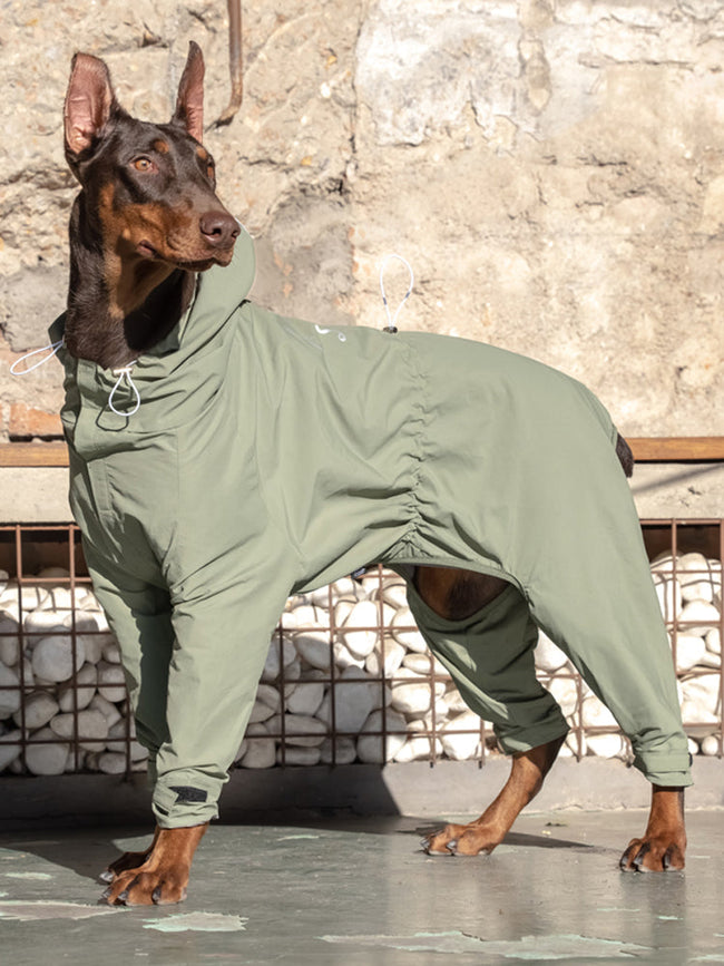 Haustier Mittelgroßer und großer Shiba Inu Vierbeiniger Einteiler Outdoor-Overall Bergsteigeranzug Lässiger Angriffsanzug