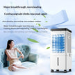 Portable Mini Cooling Fan with Oscillating Blades - Compact Personal Air Circulator for Desk Travel Office Home Use