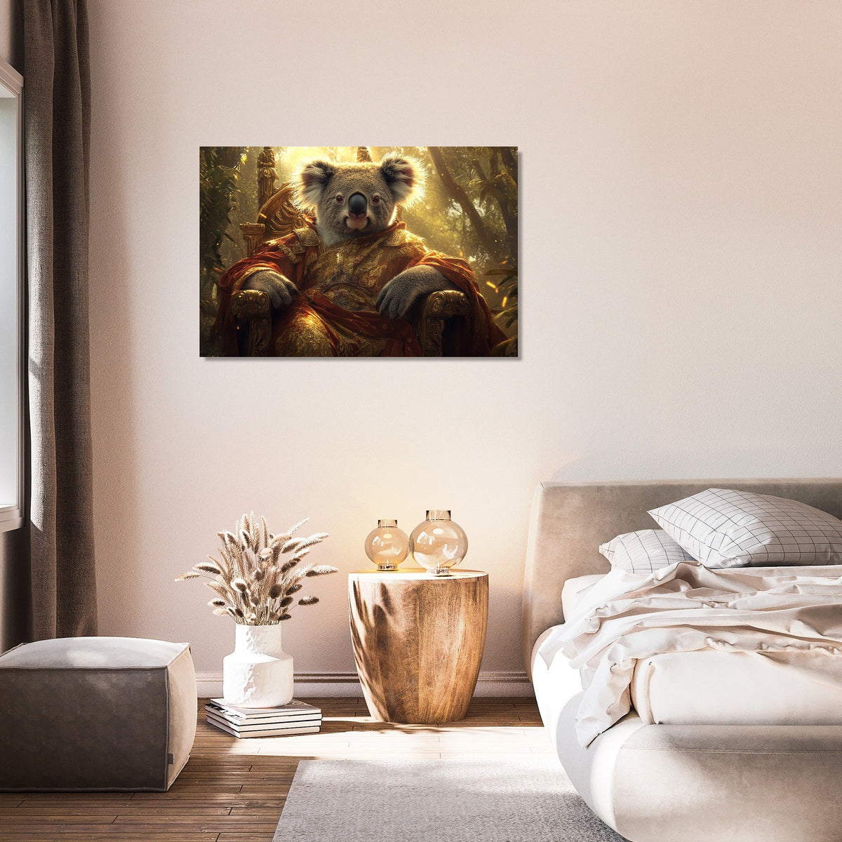 Twilight Majesty Koala Canvas