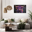 Highland Cow Majesty Canvas