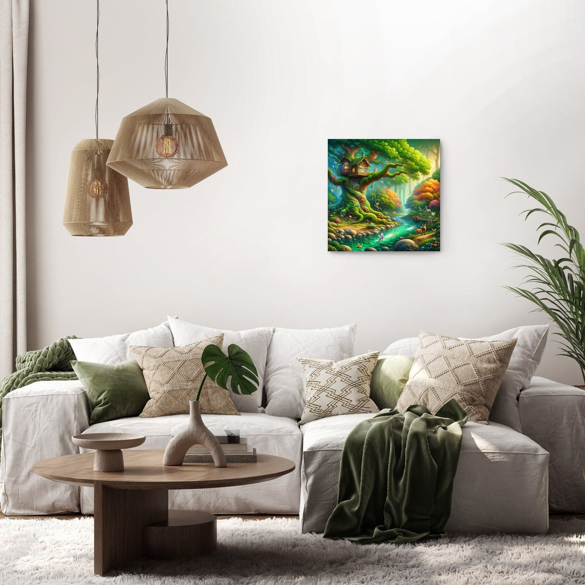 Enchanted Nature's Playground Canvas