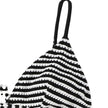 Lace-up Backless Sexy Stripes One-piece Swimsuit