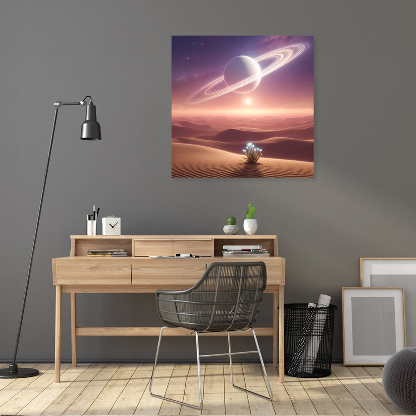 Lavender Dunes Canvas