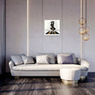 Catwalk Elegance Unveiled Canvas