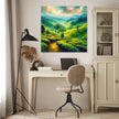 Cameron Highlands Tea Fields Canvas