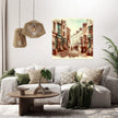 Vintage Lanes of Brighton Canvas