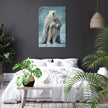 Polar Bear Elegance Canvas