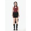 Dark in Love Cordelia Gothic High-Low Layered Skort
