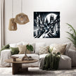 Gothic Nightscape Canvas