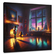 Nutcracker's Melancholic Eve Canvas