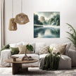 Cardiff Roath Park Lake Canvas