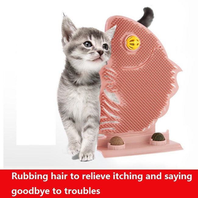 Katzenpfotenbrett Kitzel Kitzler Katzenminzball Glocke Haustierbedarf Katze Katzenspielzeug Katze Selbstbelobigung