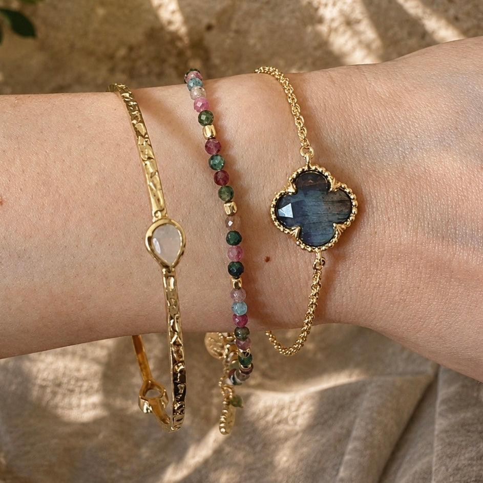 Tyche Gemstone Bracelet Labradorite