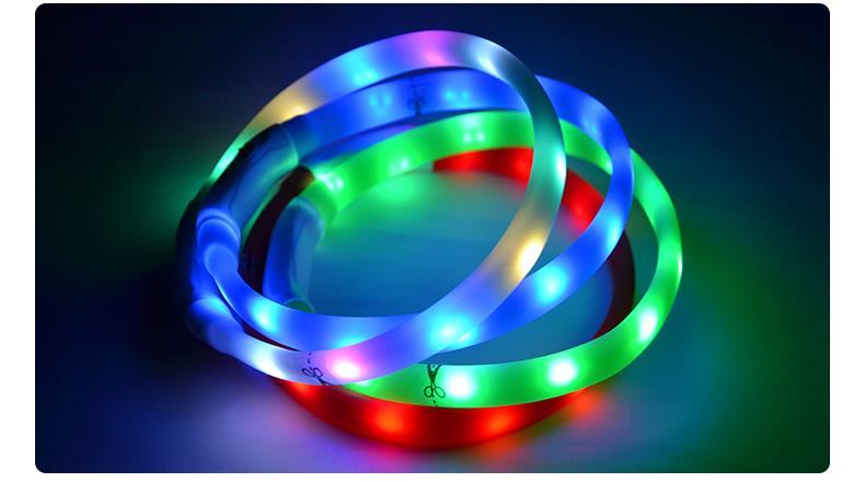 Collar Luminoso para Perro para Evitar Pérdidas