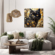 The Golden Cat Eyes Canvas