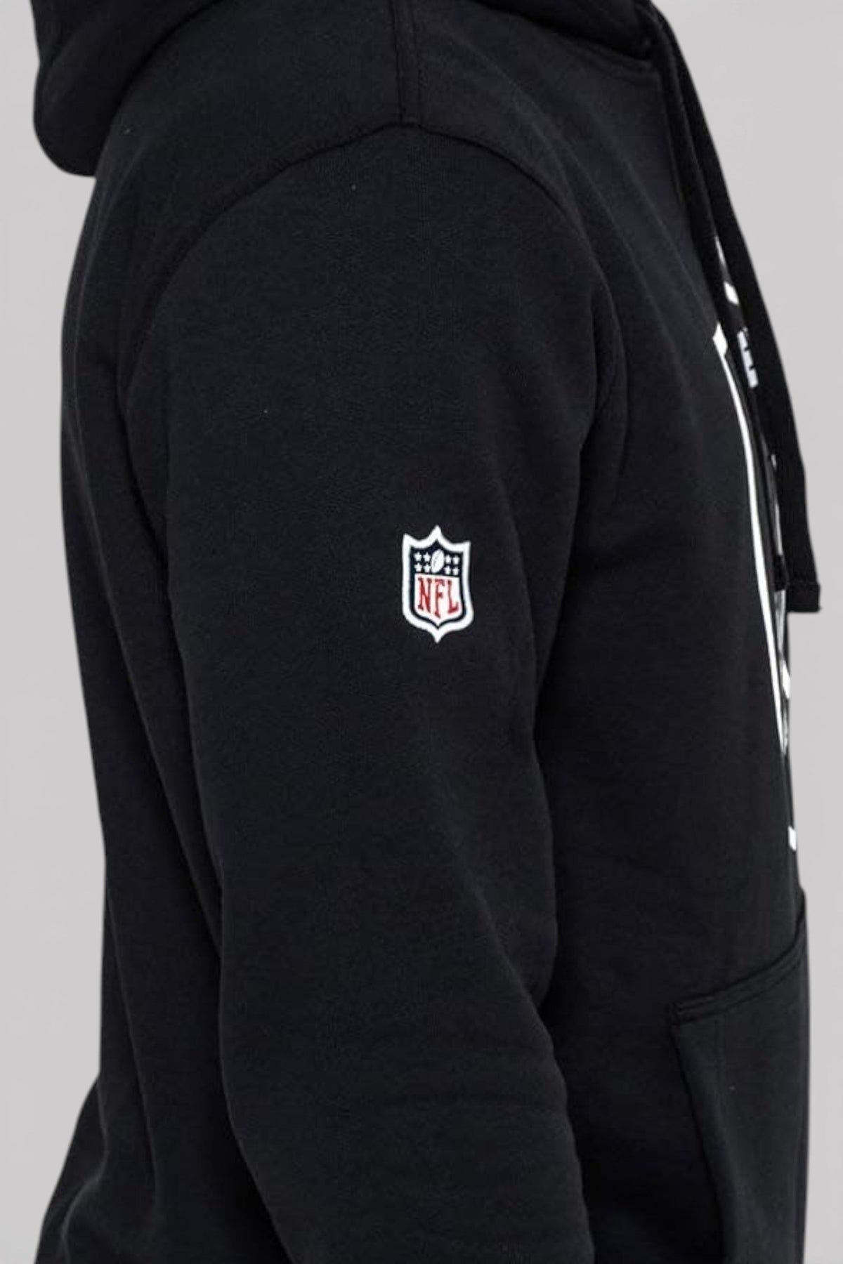 Sudadera con capucha Nike NFL Raiders - Negro y blanco