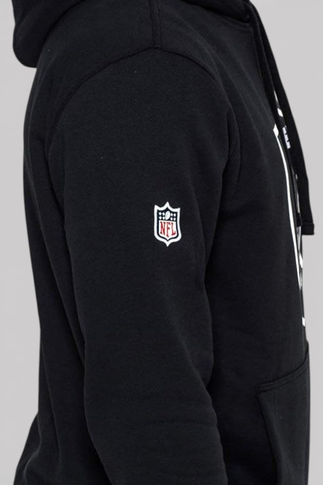 Černobílá mikina Nike NFL Raiders