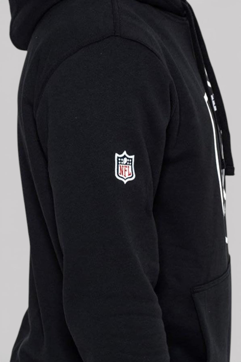 Sudadera con capucha Nike NFL Raiders - Negro y blanco