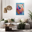 Polar Bear Symphony Canvas