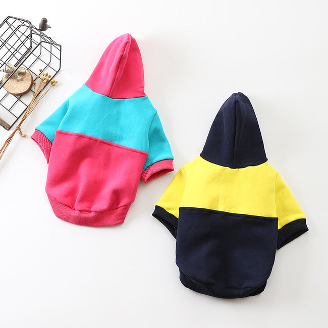 Dog Clothes Cotton Stretch Plus Velvet Pet Sweater