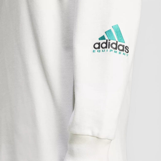 T-shirt a maniche lunghe EQT Graphic Cloud White