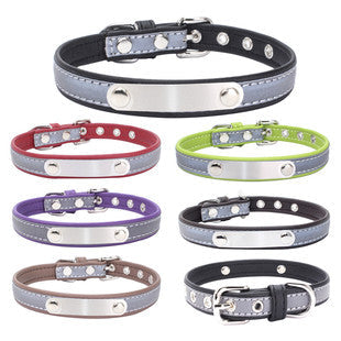Light-reflecting Pet Collar Anti-lost Safety Plug