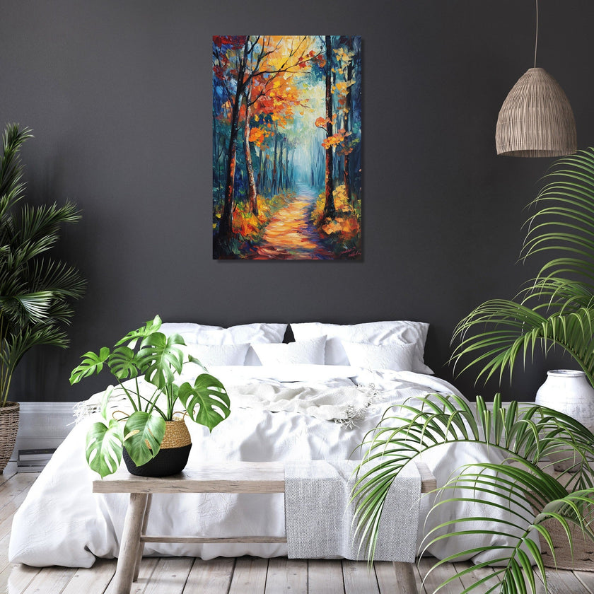 Enchanted Woodland Path Canvas
