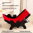 Cat Recliner Bat European And American Halloween Black Red