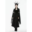Dark in Love Erzsébet Dramatic Lace Gothic Cape Shrug