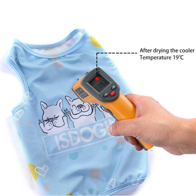 Pet dog summer cooling clothes
