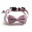 Pet cute bow shiny collar