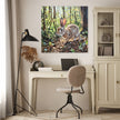 Rabbit's Woodland Canvas