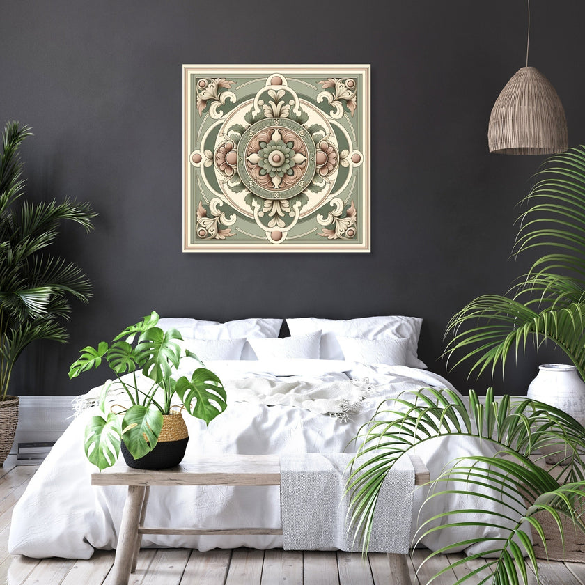 Classical Medallion Canvas