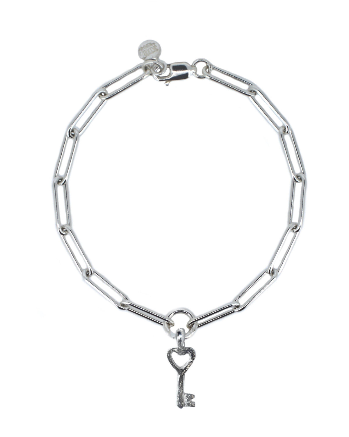 Key to my Heart  Trace Chain Bracelet