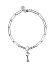 Key to my Heart  Trace Chain Bracelet