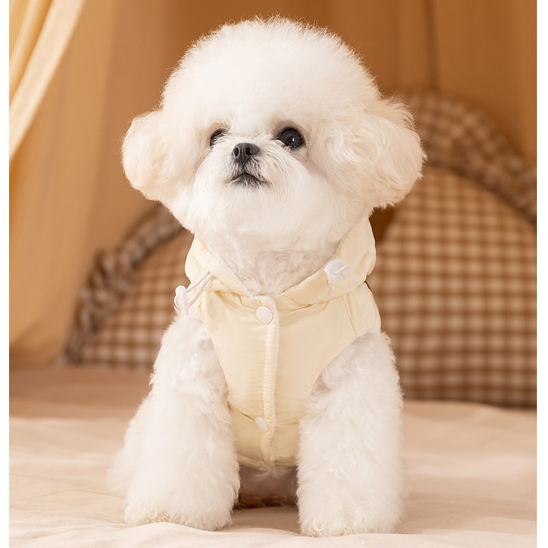 Winter Fleece Cat Clothes, Winter Bow Warm Down Jackets, Anti-shedding Pet Clothes For Kittens And Dogs
