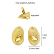 Gold Plated Earrings Ring Set for Women