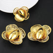 Gold Plated Earrings Ring Set for Women