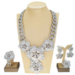 Halskette für Damen, modische neue kubanische Kette, goldener Blumenanhänger, luxuriös