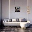Lion's Abstract Grandeur Canvas