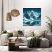 Stellar Peaks Canvas