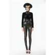 Dark in Love Serpentine Mesh Panel Leggings